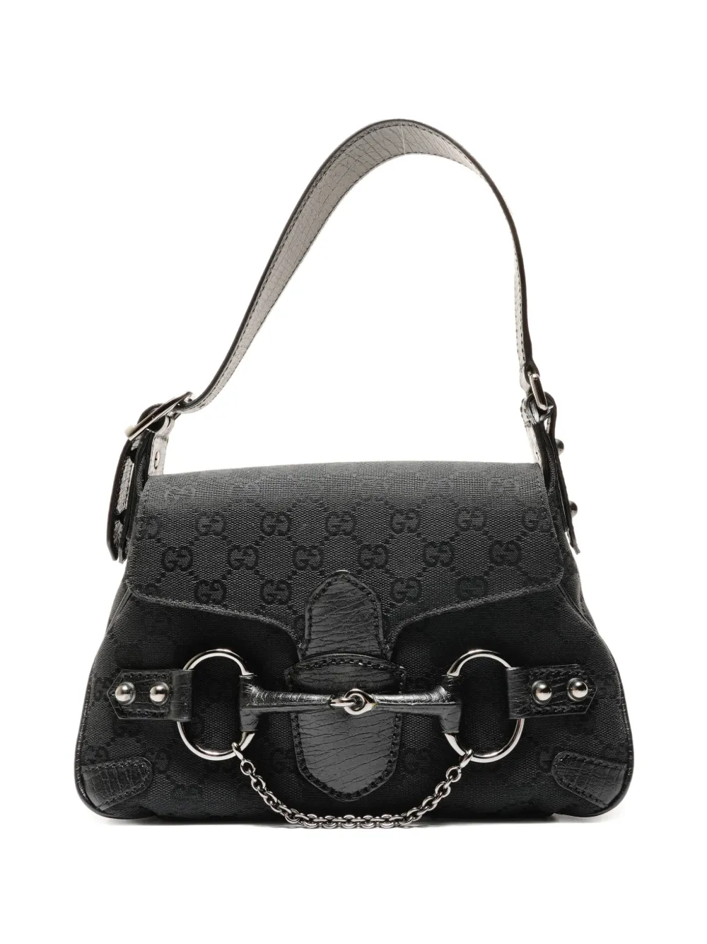 Gucci Pre-Owned 2000s Horsebit shoulder bag - Nero