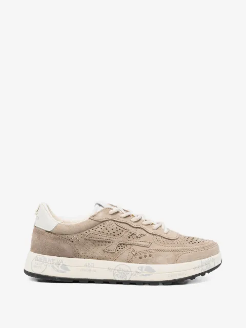 Premiata perforated-detail sneakers