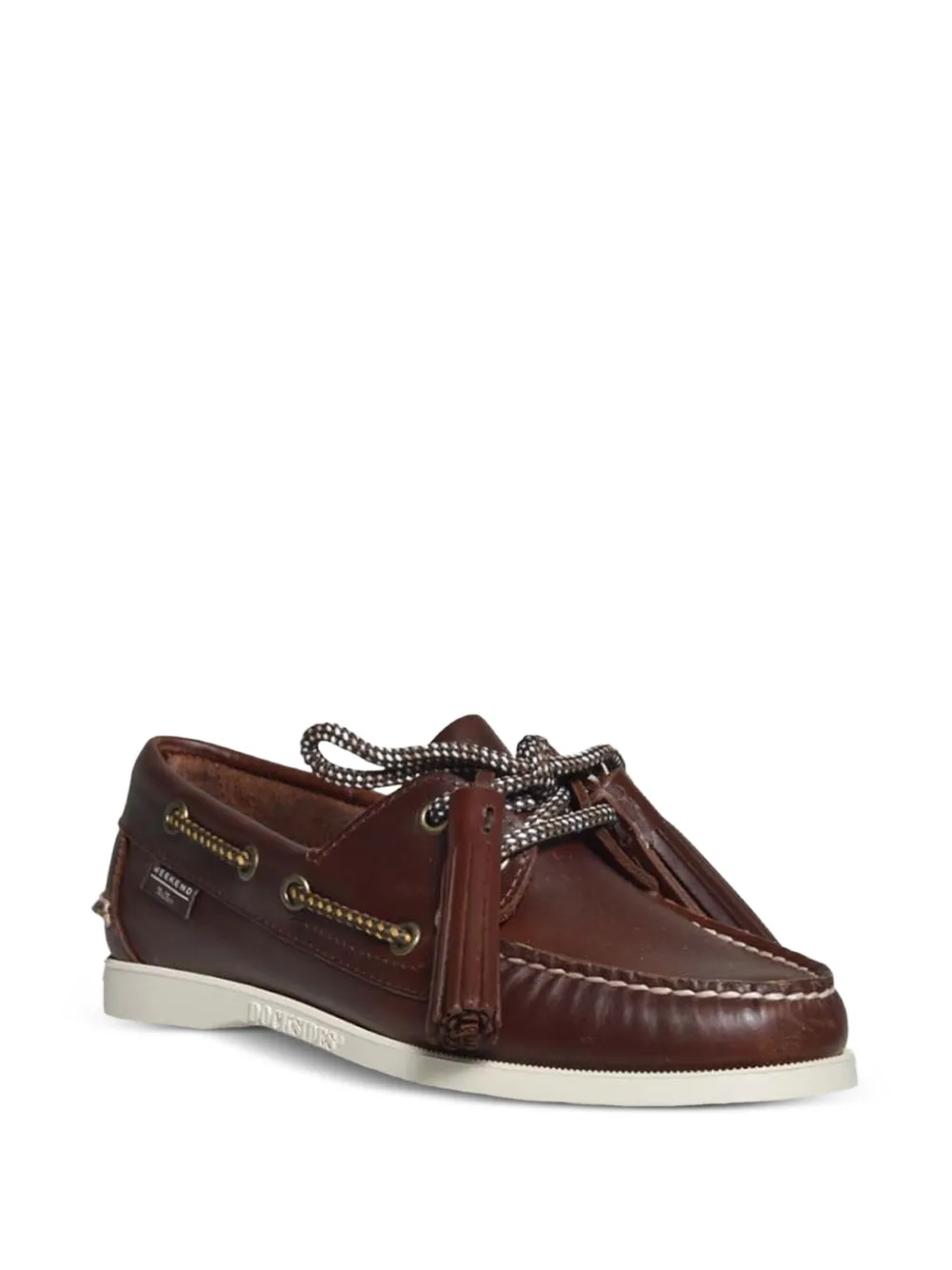  Weekend Max Mara Wkadockside2 Tassel Lace-up Loafers - Brown 