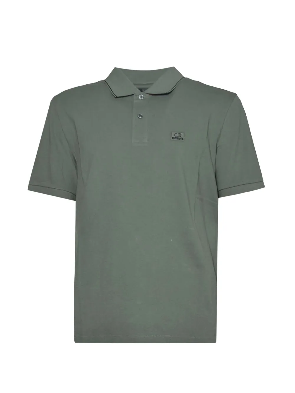 C.P. Company logo polo shirt - Verde