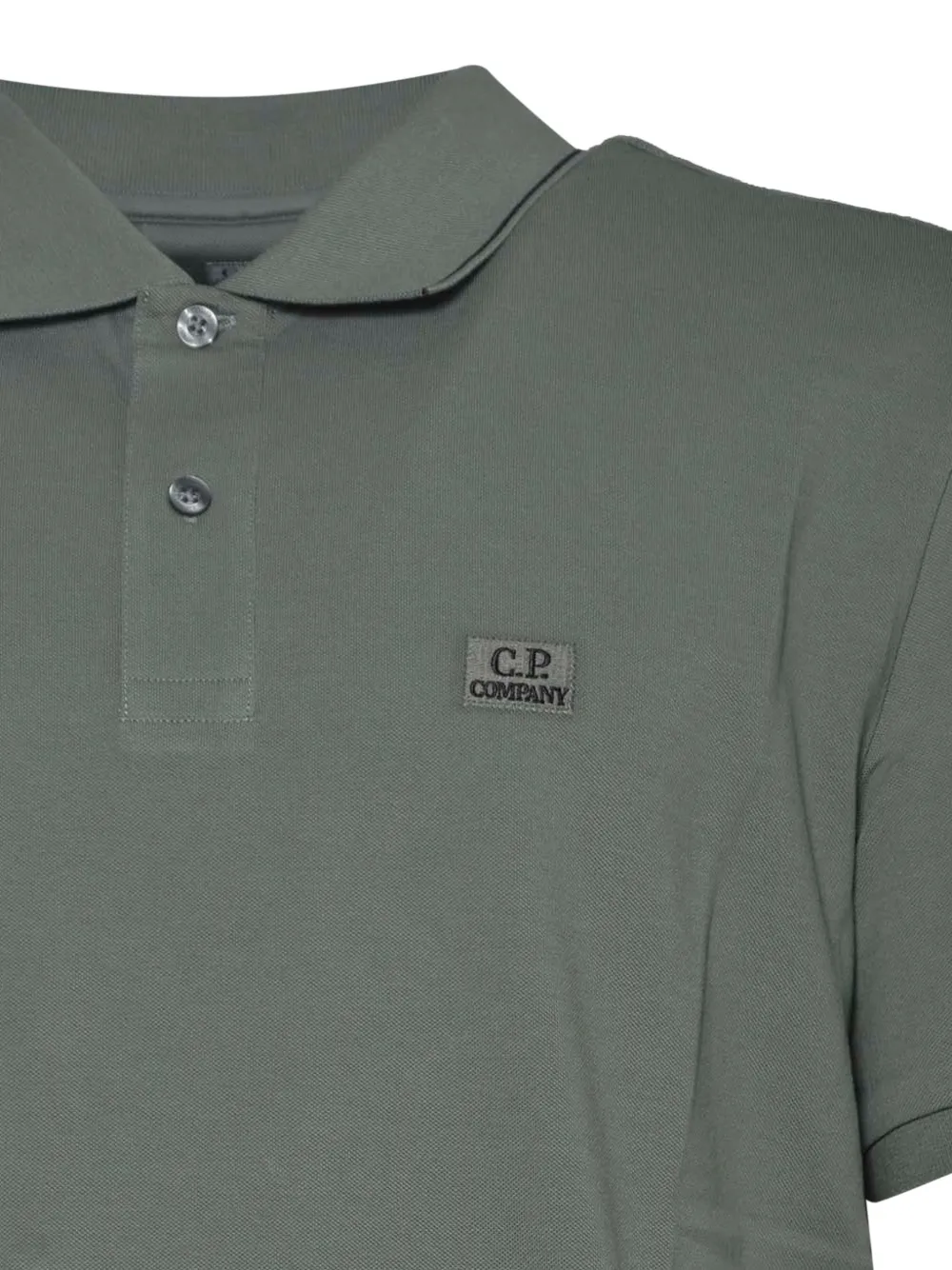 C.P. Company Poloshirt met logo Groen