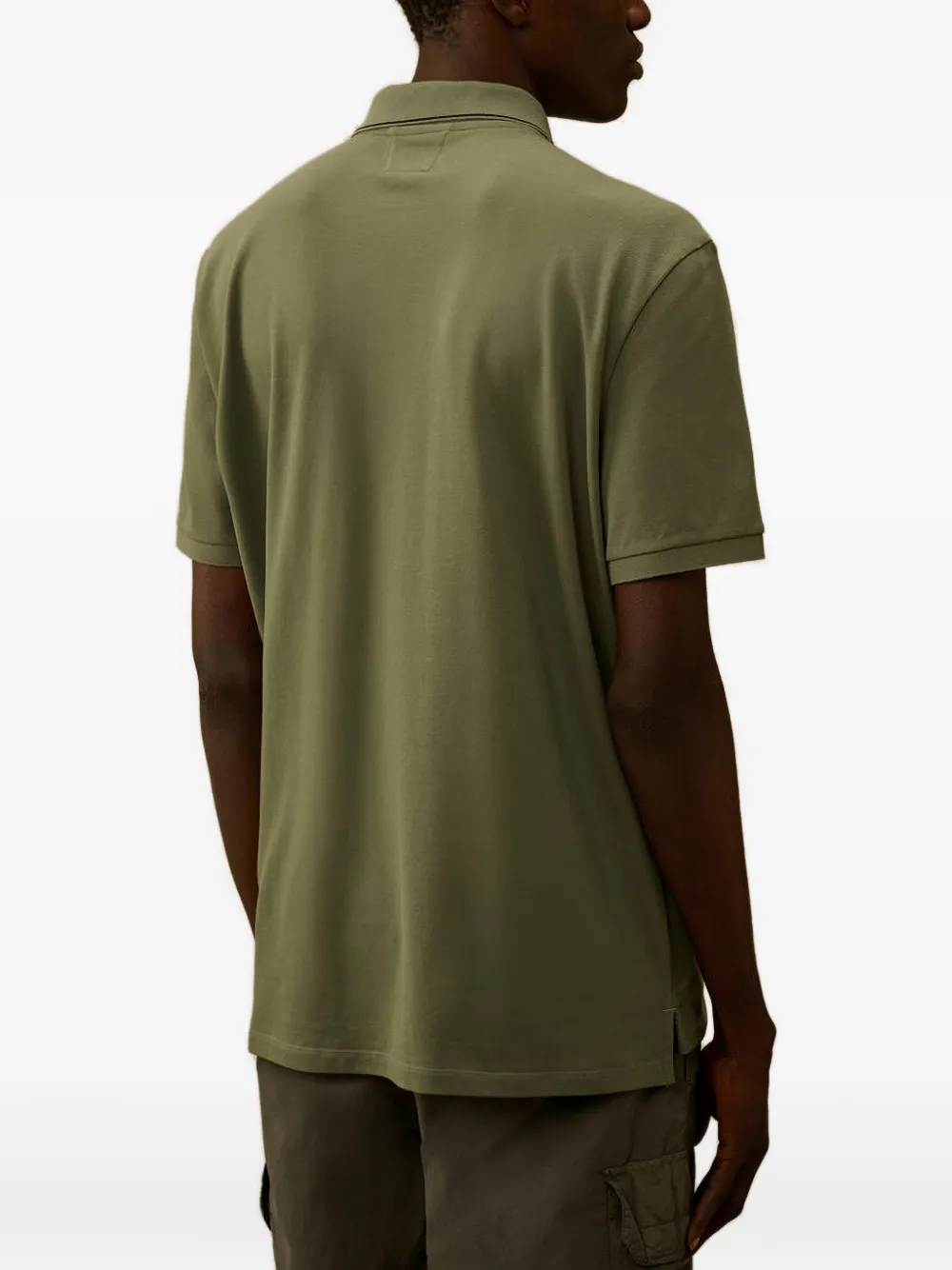 C.P. Company Poloshirt met logo Groen