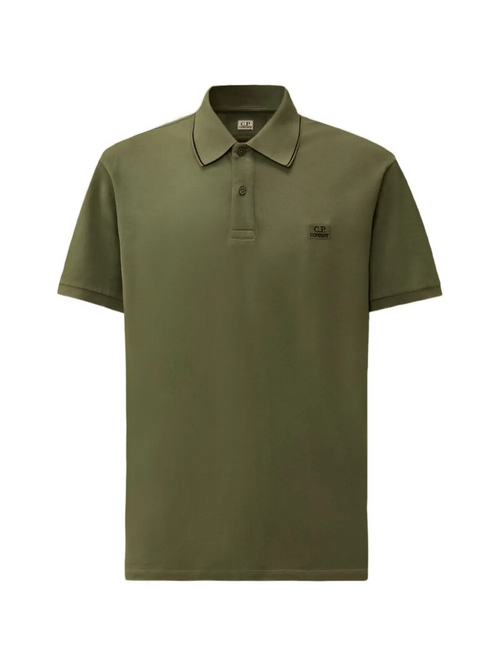 C.P. Company Poloshirt met logo Groen