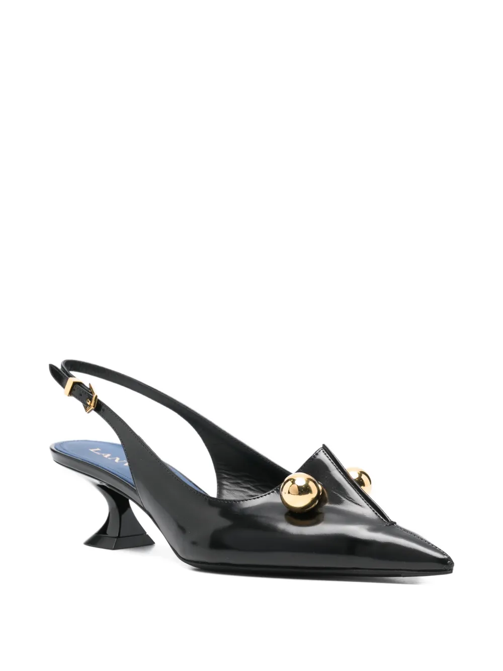 Lanvin Leren pumps Zwart