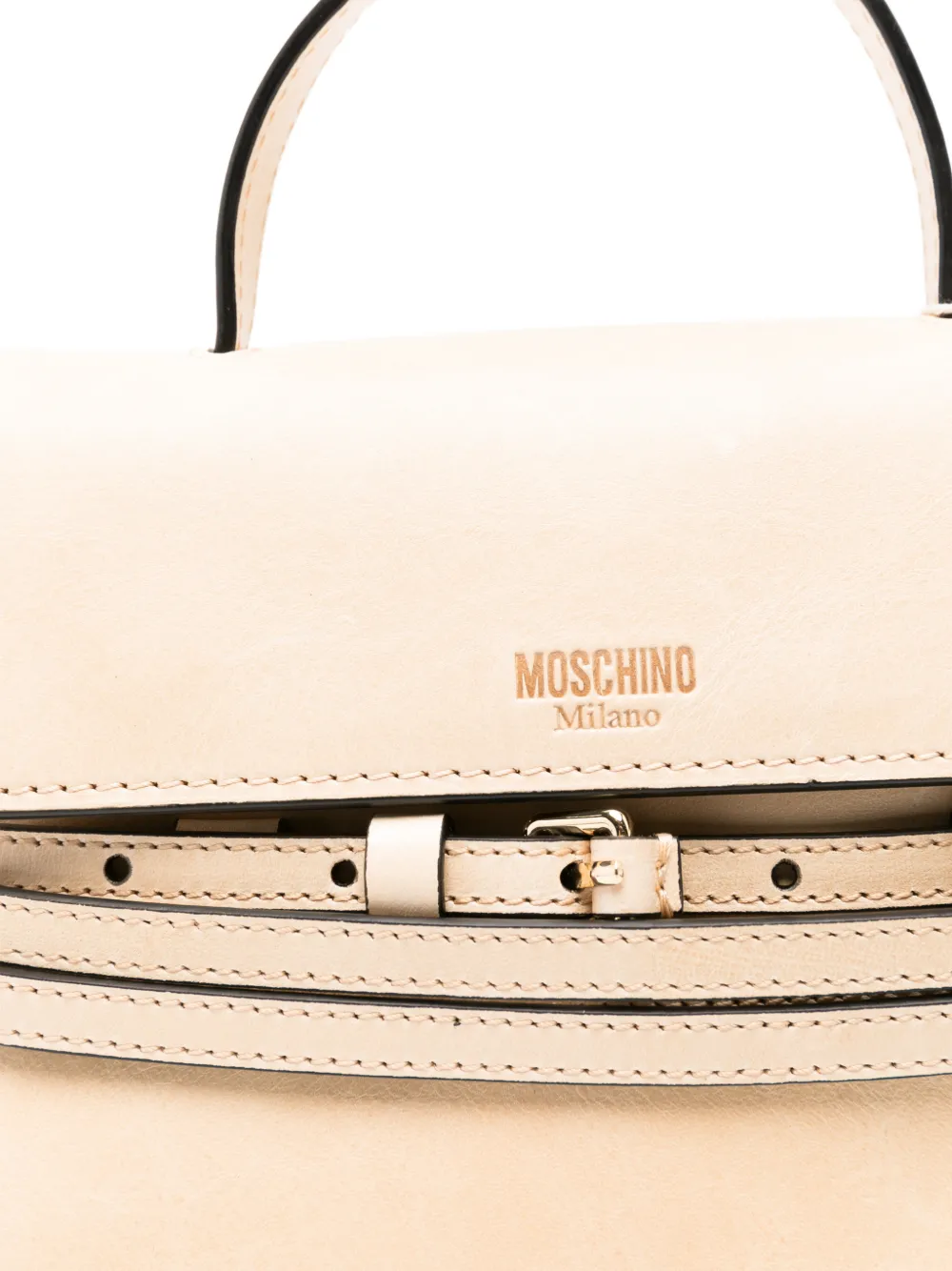 Moschino Kleine Tie Me shopper Beige