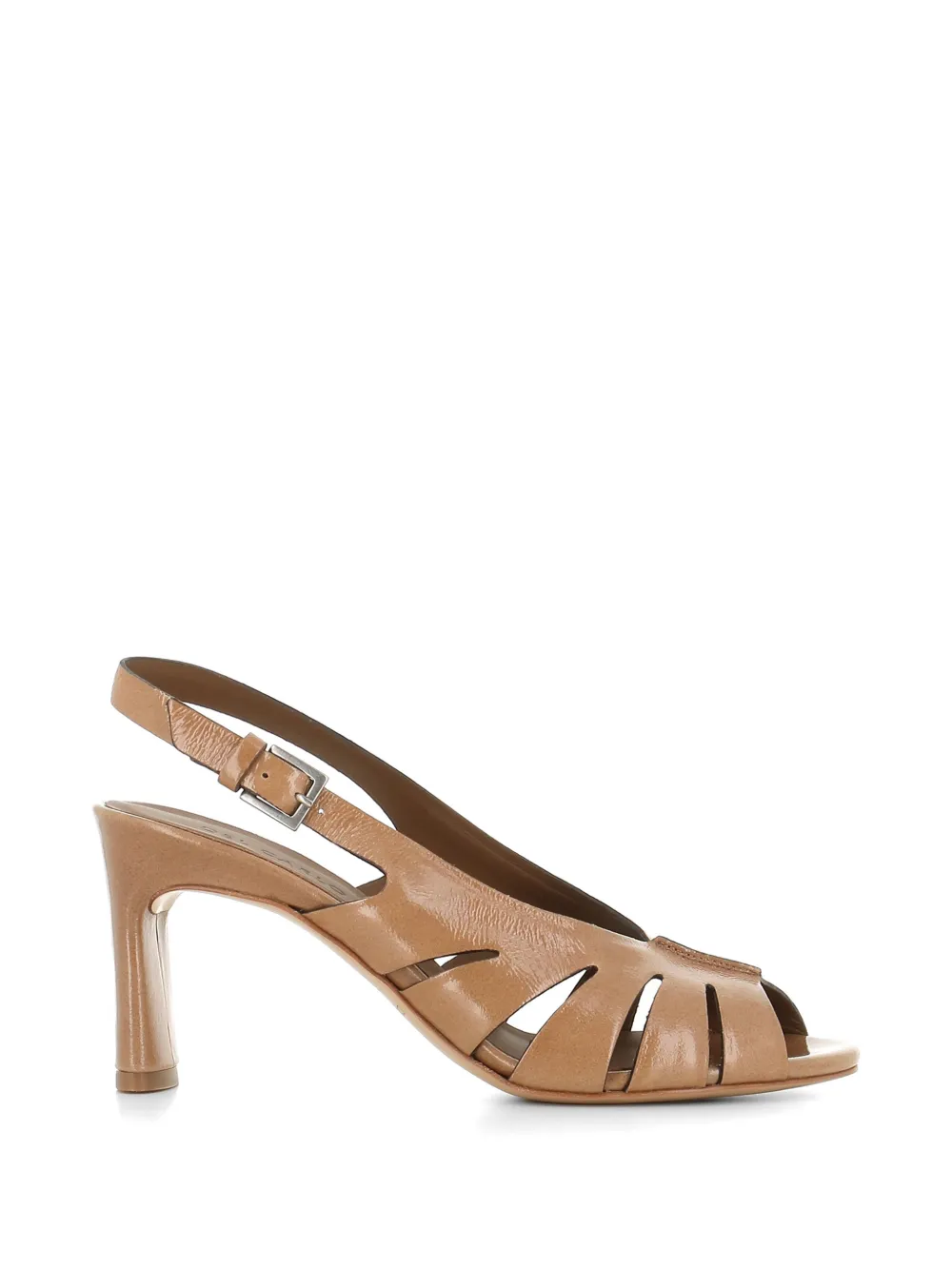 Del Carlo peep-toe heeled sandals - Toni neutri