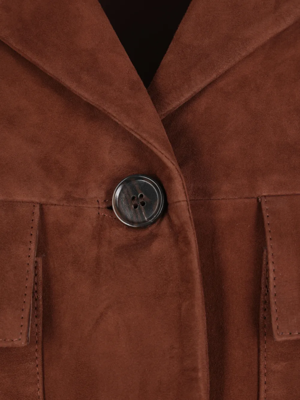  Arma Sendy Leather Jacket - Brown 