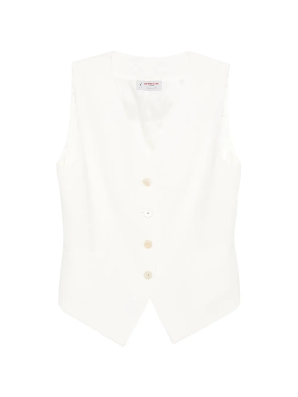 Alberto Biani buttoned waistcoat - Toni neutri