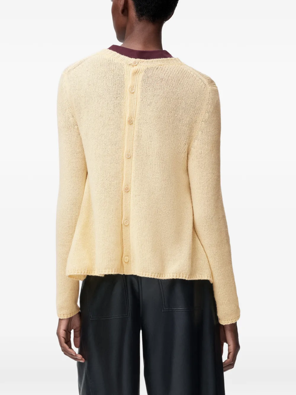LOEWE Kasjmier trui met logo Beige