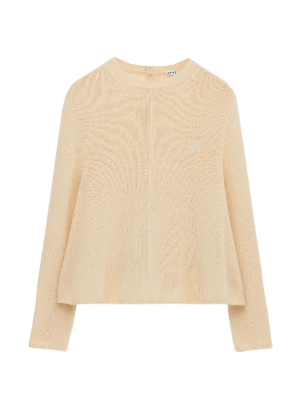 LOEWE logo cashmere sweater - Neutrals