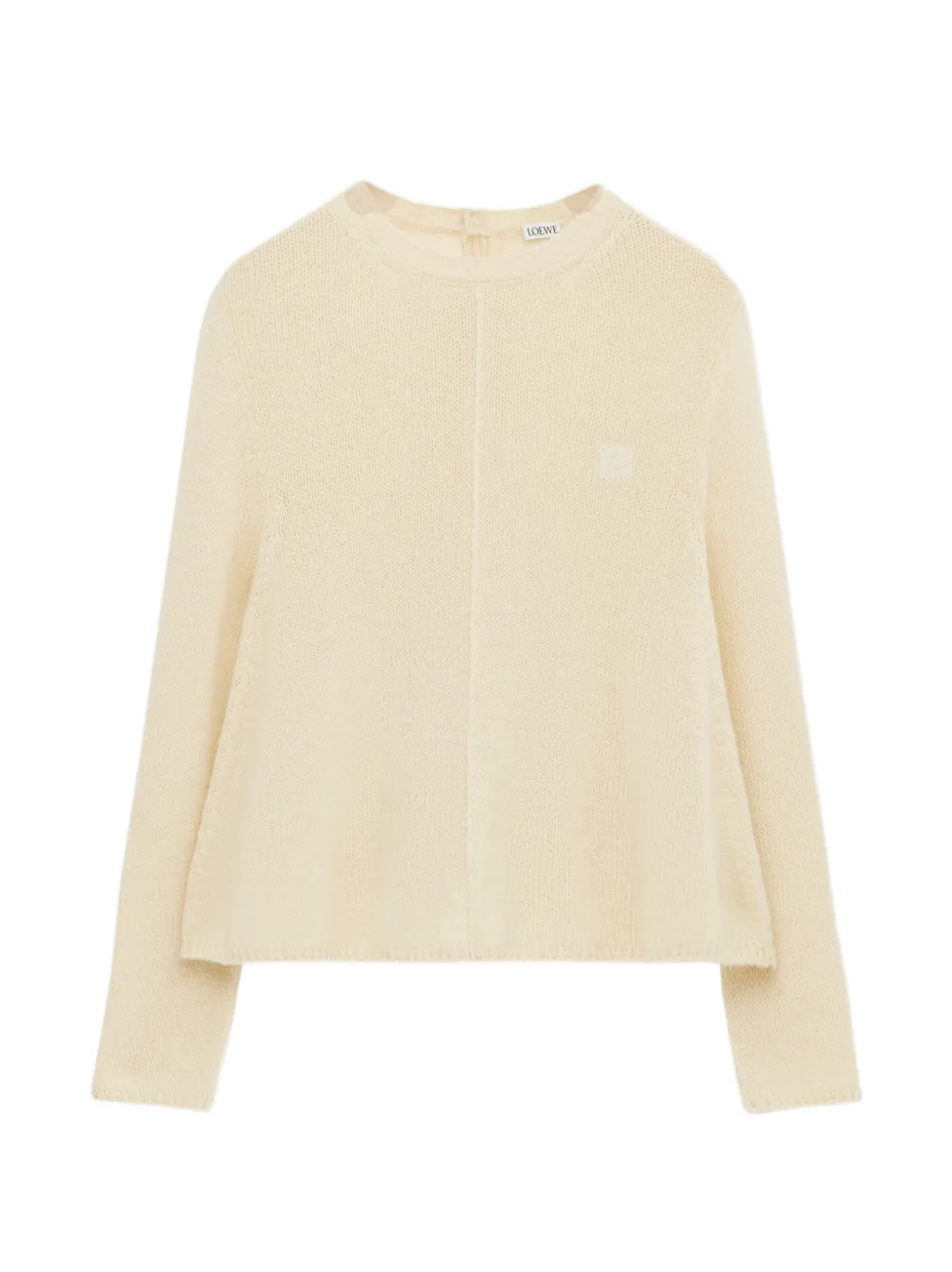 LOEWE logo cashmere sweater - Neutrals