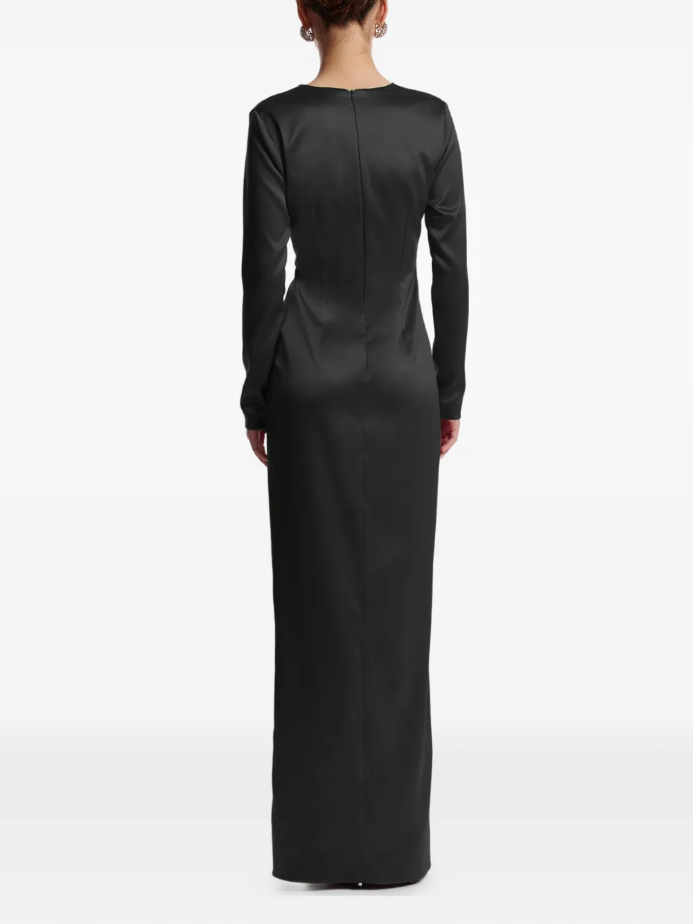 V-Neck Split Dress