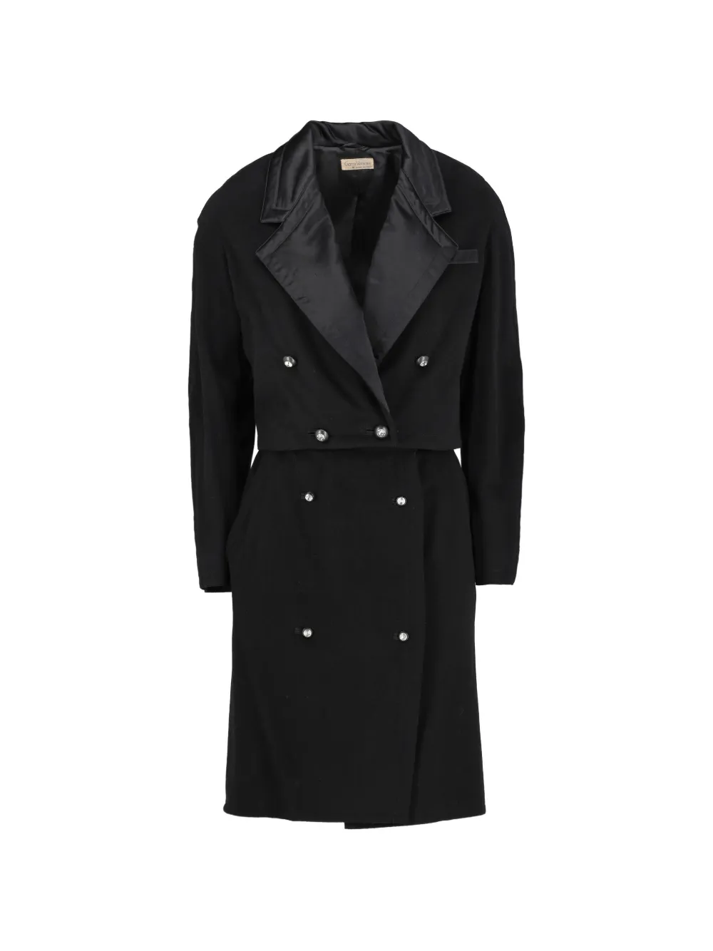 Versace Pre-Owned double-breasted wool suit - Nero