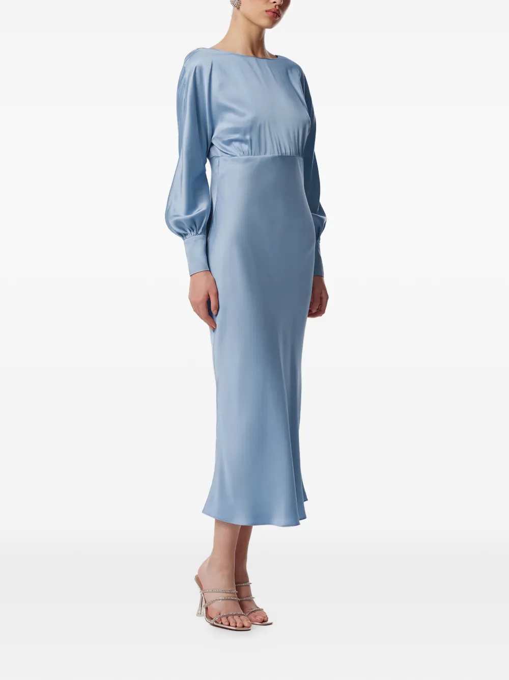 FRAMBOISE Abito con maniche a palloncino - Blu