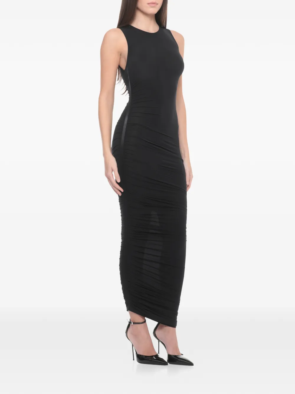 Wolford Jurk met ruches Zwart