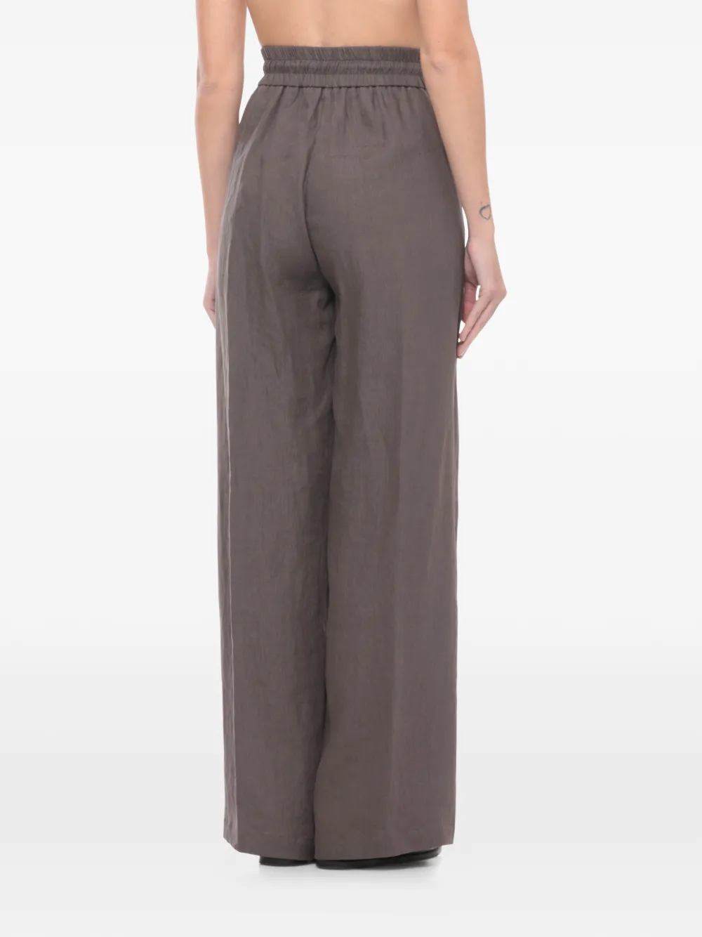  Panicale Drawstring-fastening Trousers - Brown 
