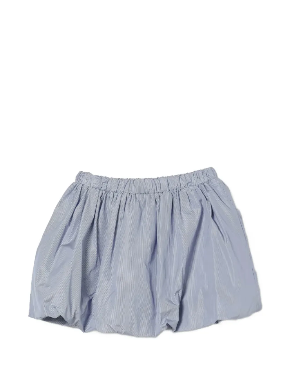 Elisabetta Franchi La Mia Bambina Rok met geborduurd logo Blauw