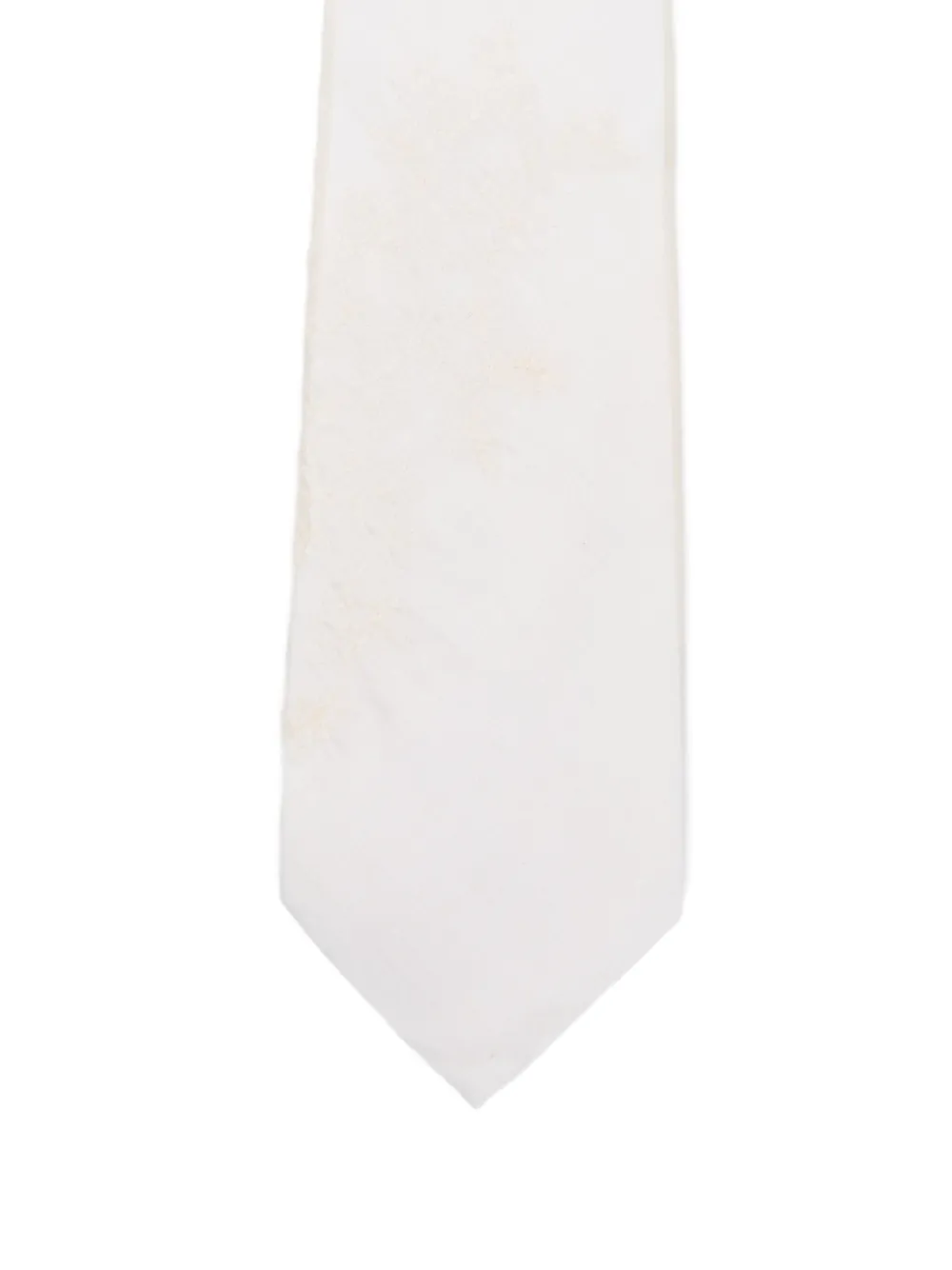  Our Legacy Floral Tie - White 
