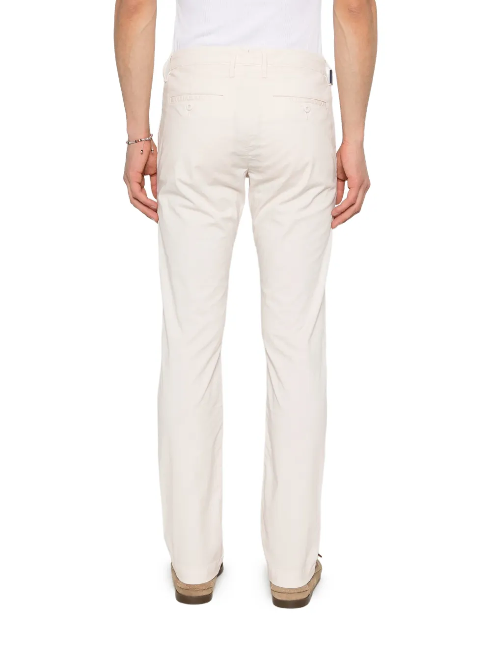 Jacob Cohën Broek met knoopsluiting Beige
