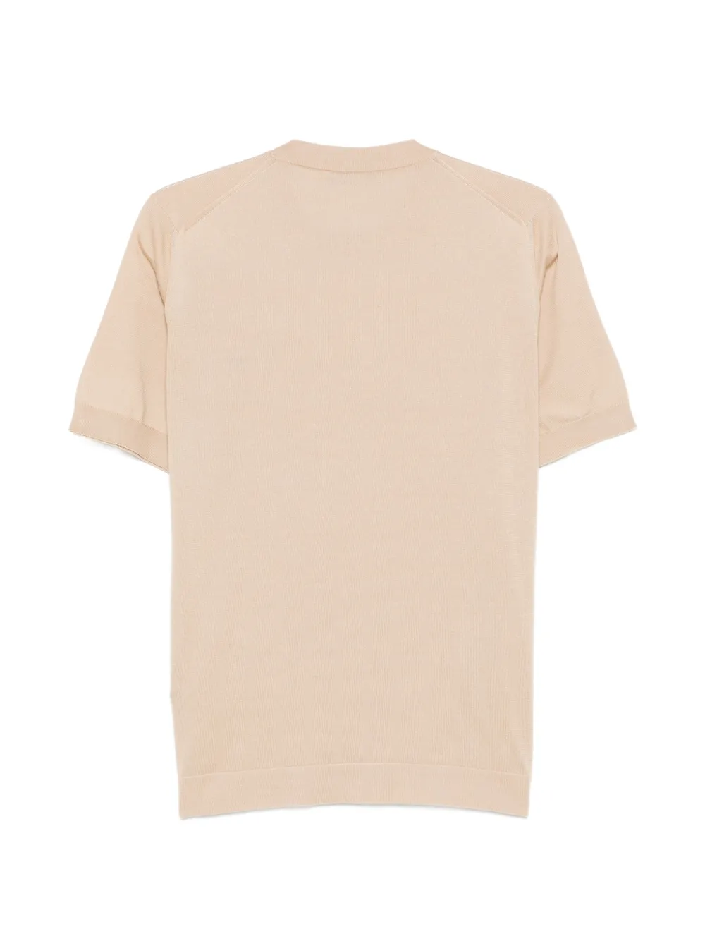 Prada T-shirt met ronde hals Beige