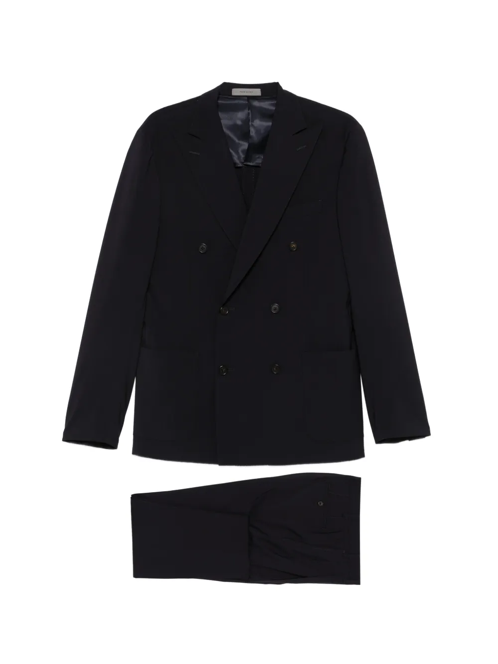 Corneliani peak-lapel double-breasted suit - Blu