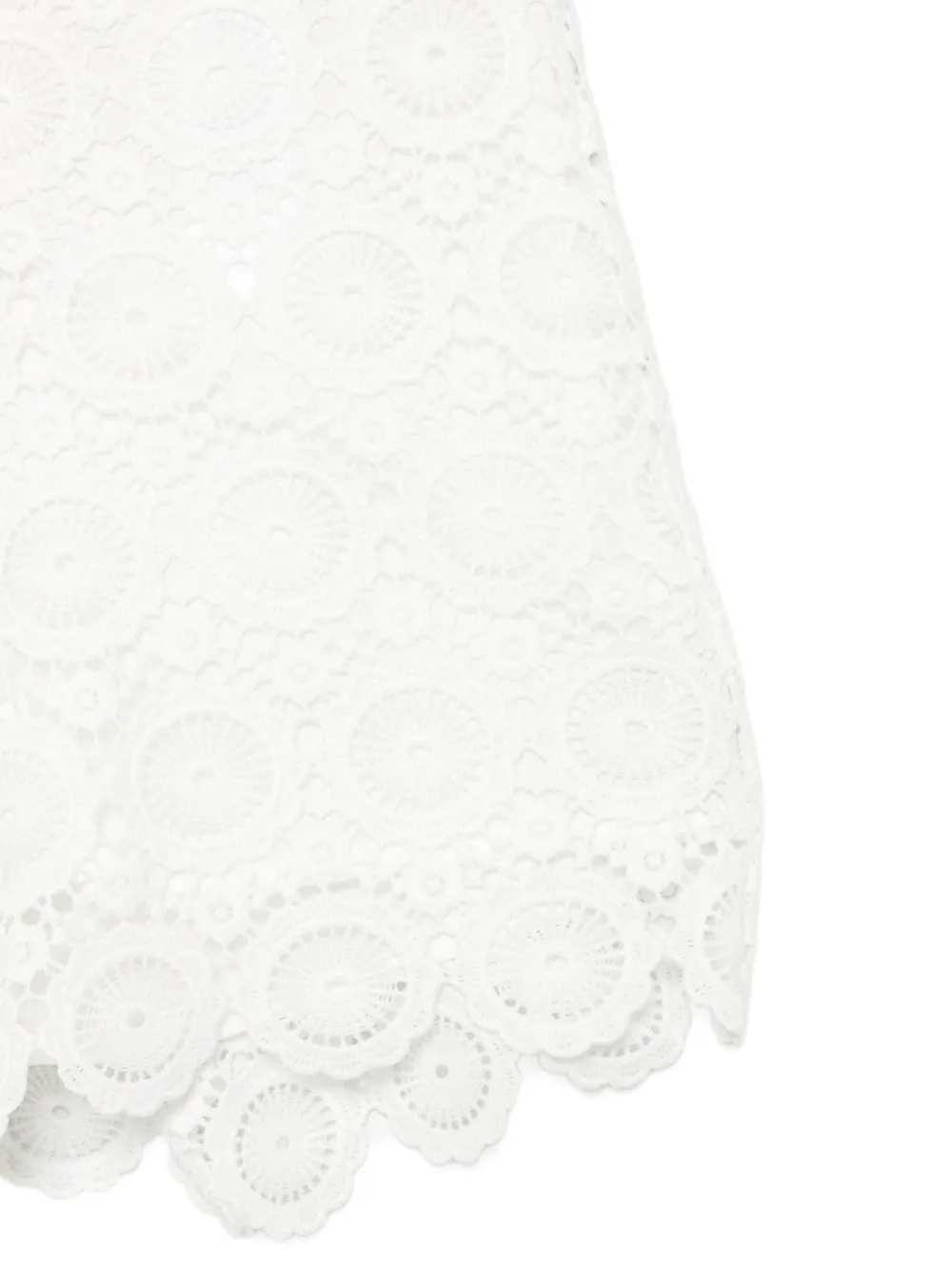 TWINSET Kids Shorts met kant Wit