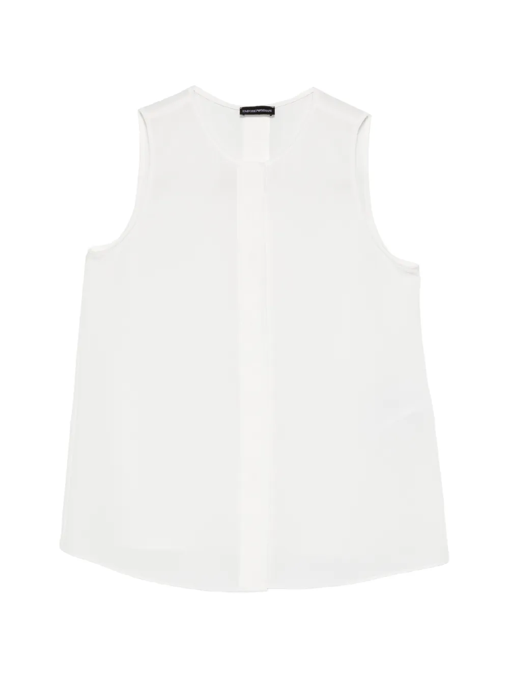Emporio Armani Blusa smanicata - Bianco