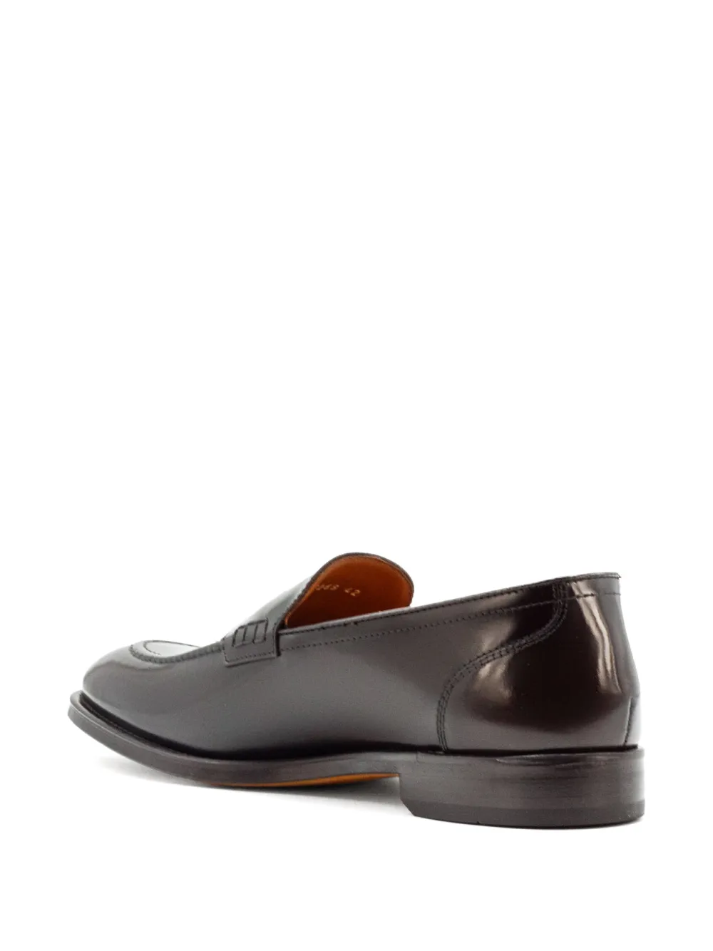 Doucal's Leren loafers Bruin