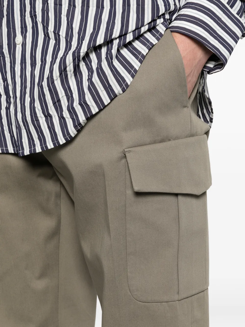 DSQUARED2 Monkey Business cargo broek met riemlussen Groen