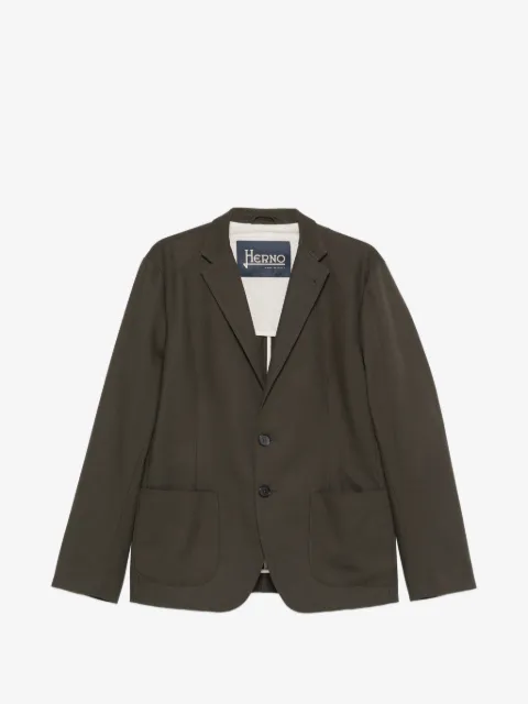 Herno patch-pocket blazer