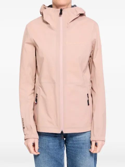 Moncler Grenoble chamarra con capucha y detalle del logo