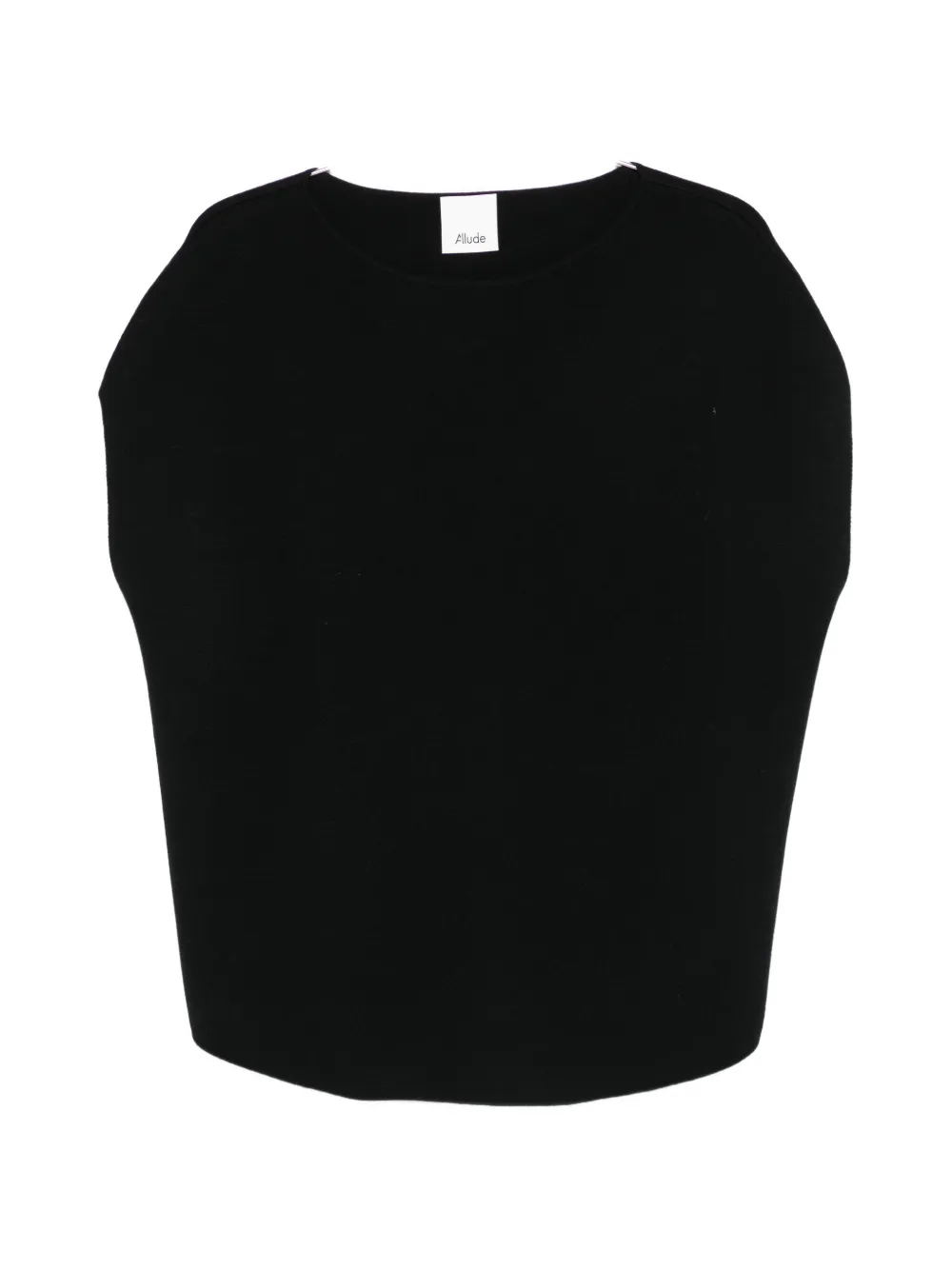 Allude boat-neck blouse - Nero
