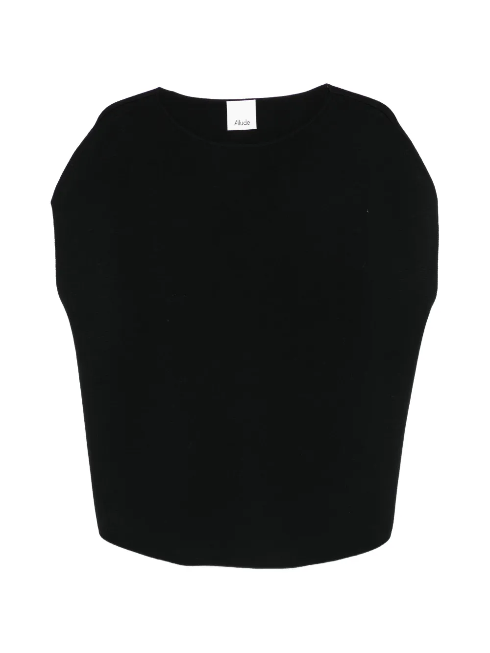Allude boat-neck blouse - Nero