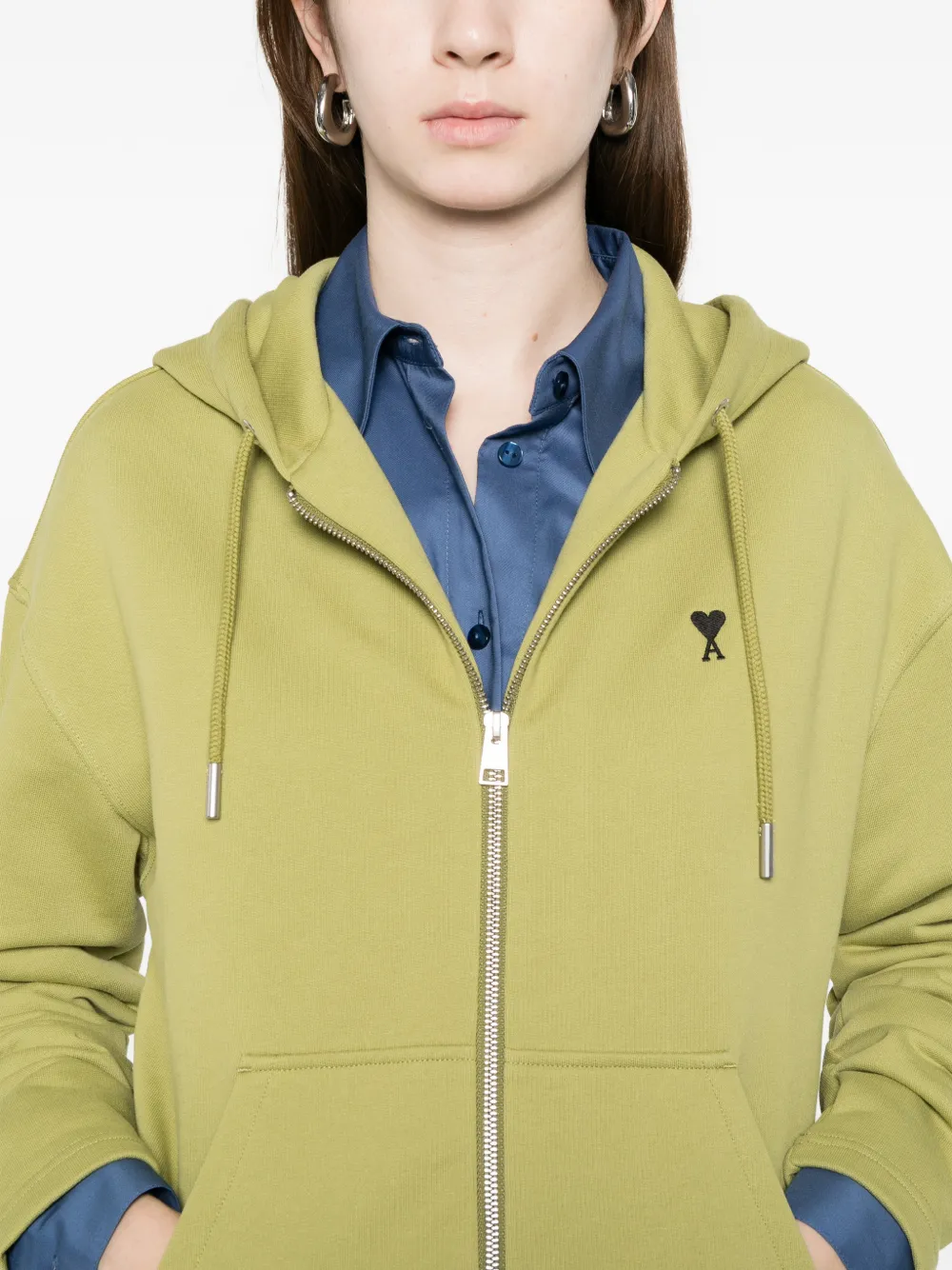 Ami De Coeur zip-up Hoodie