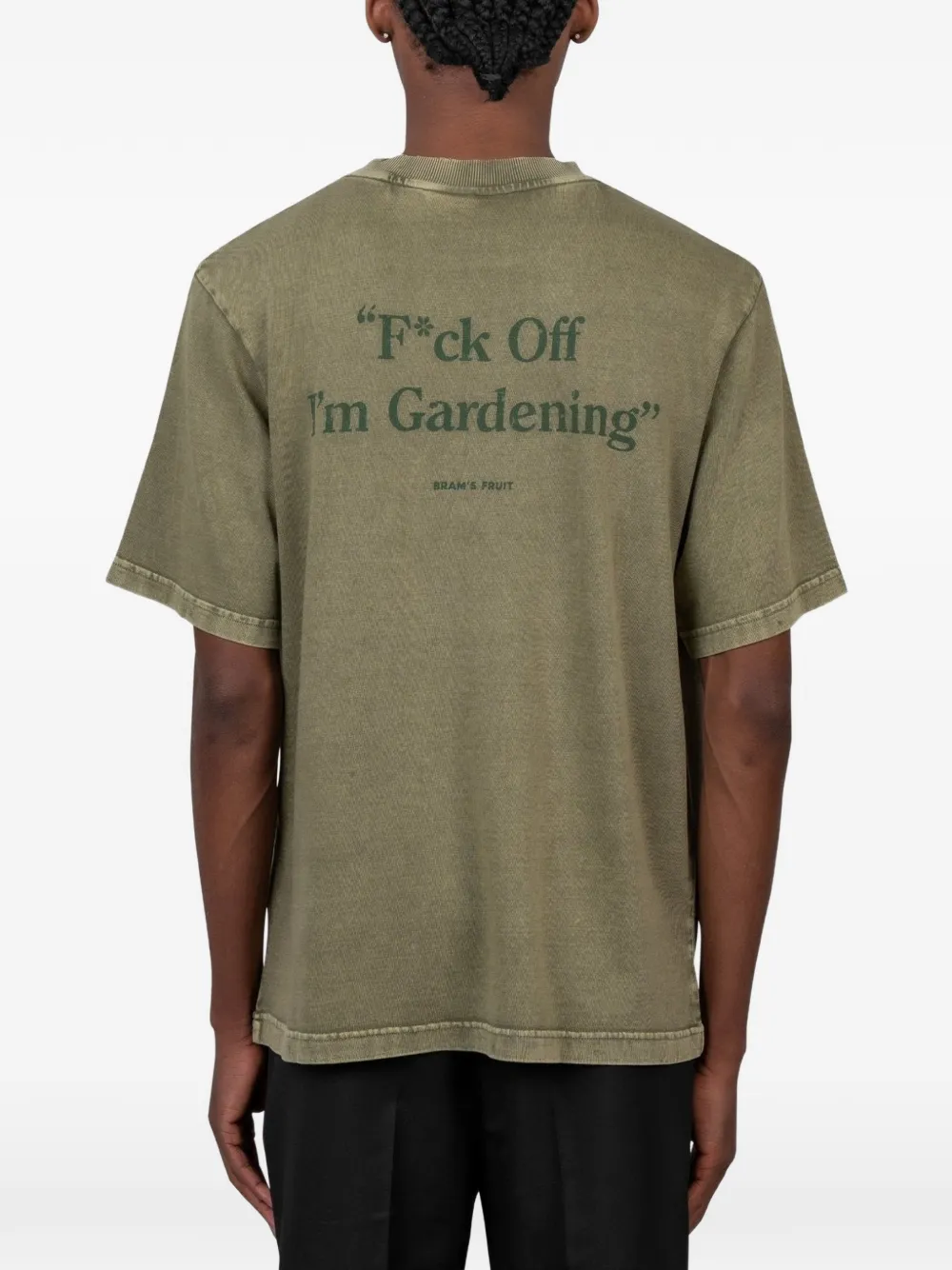 Bram s Fruit Gardening T-shirt Groen