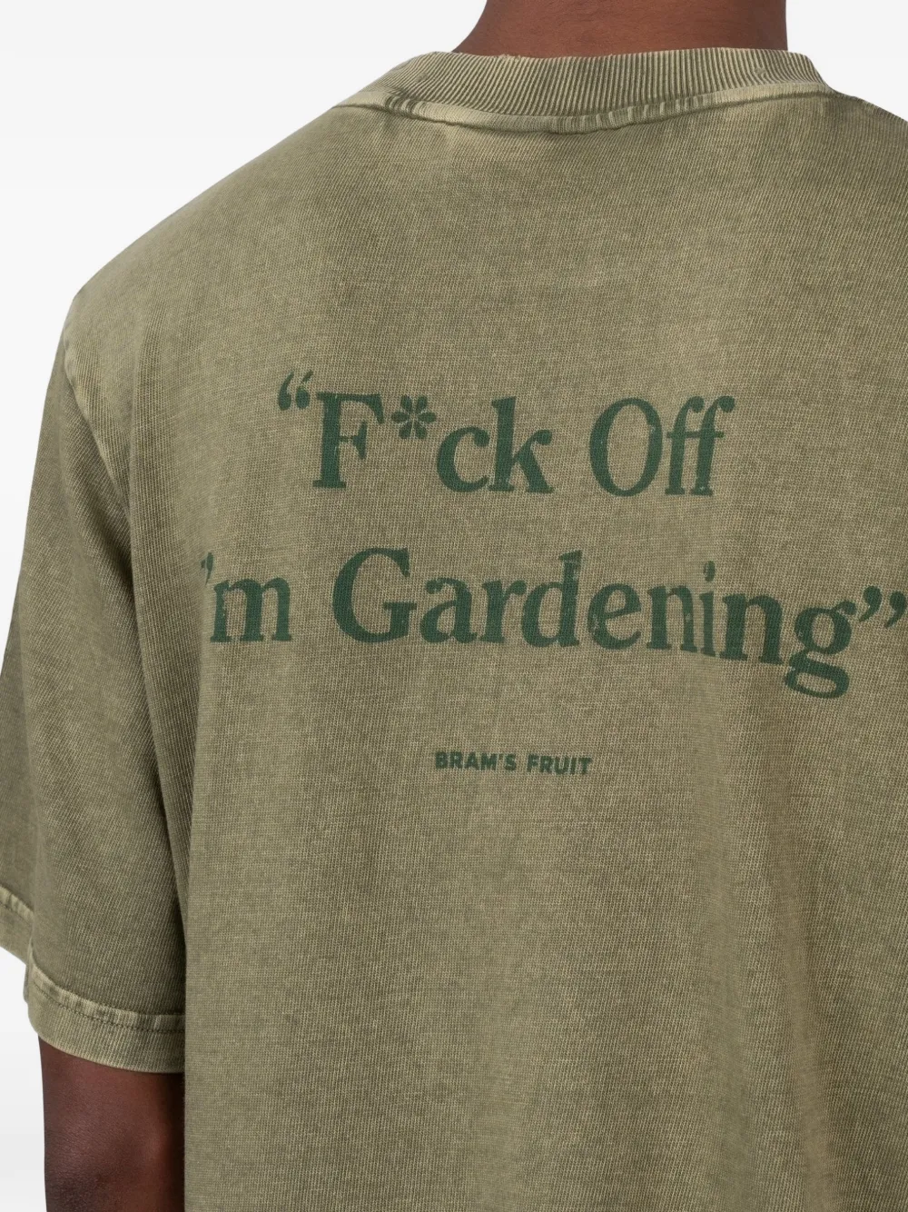 Bram s Fruit Gardening T-shirt Groen