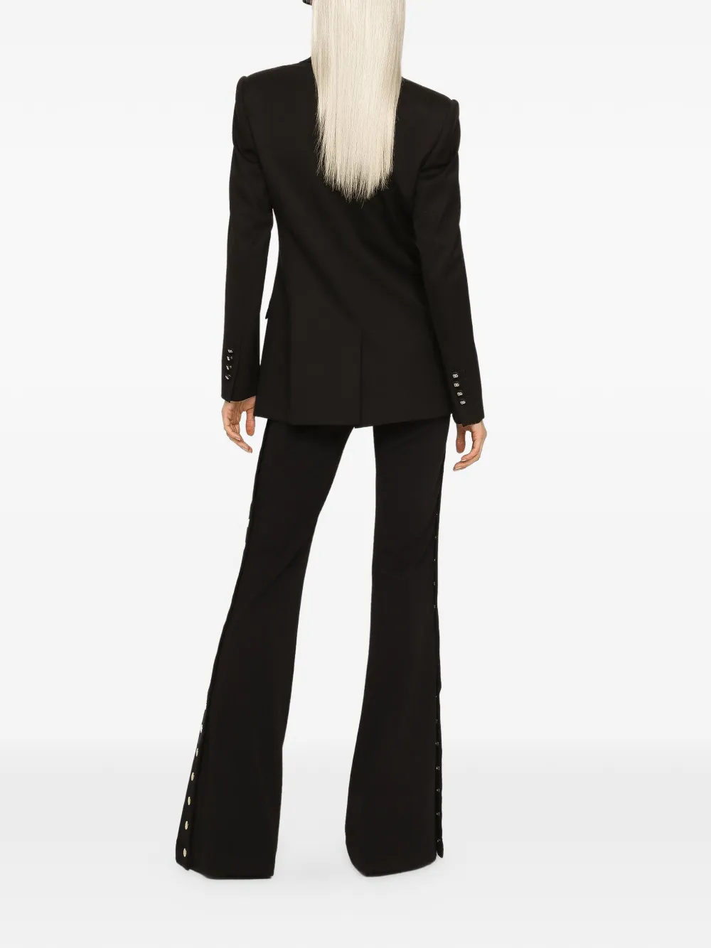 Dolce & Gabbana Turlington blazer met enkele rij knopen Zwart