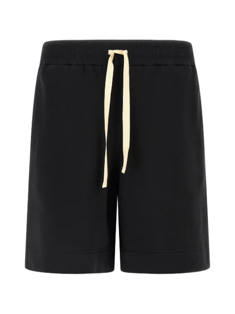 Jil Sander logo bermuda shorts