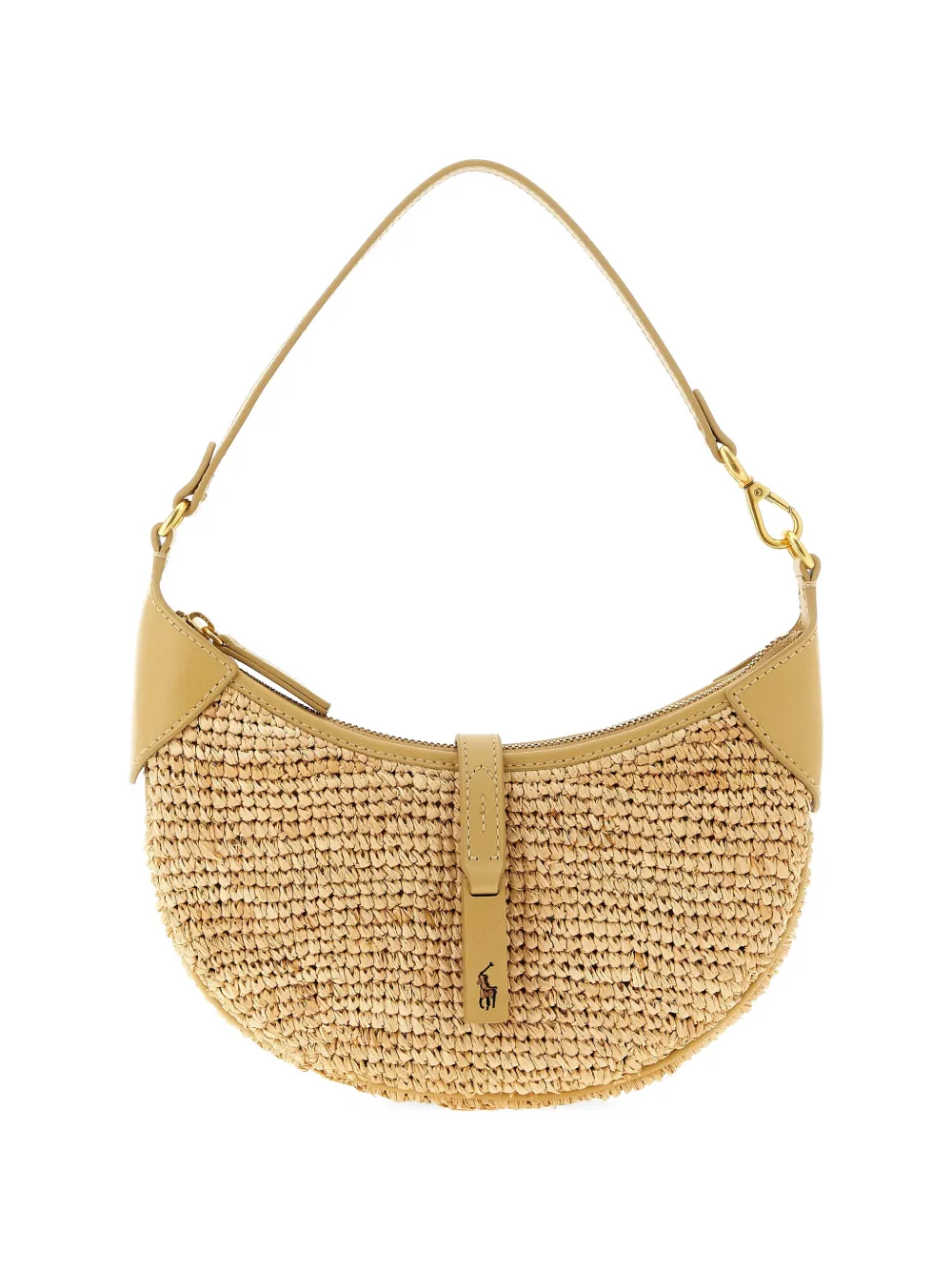 Polo Ralph Lauren mini raffia shoulder bag - Toni neutri