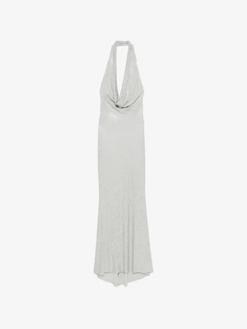 TWENTY FOURHAITCH Kuta halterneck maxi dress