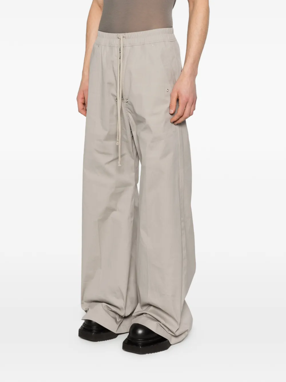  Rick Owens Zip Trousers - Grey 