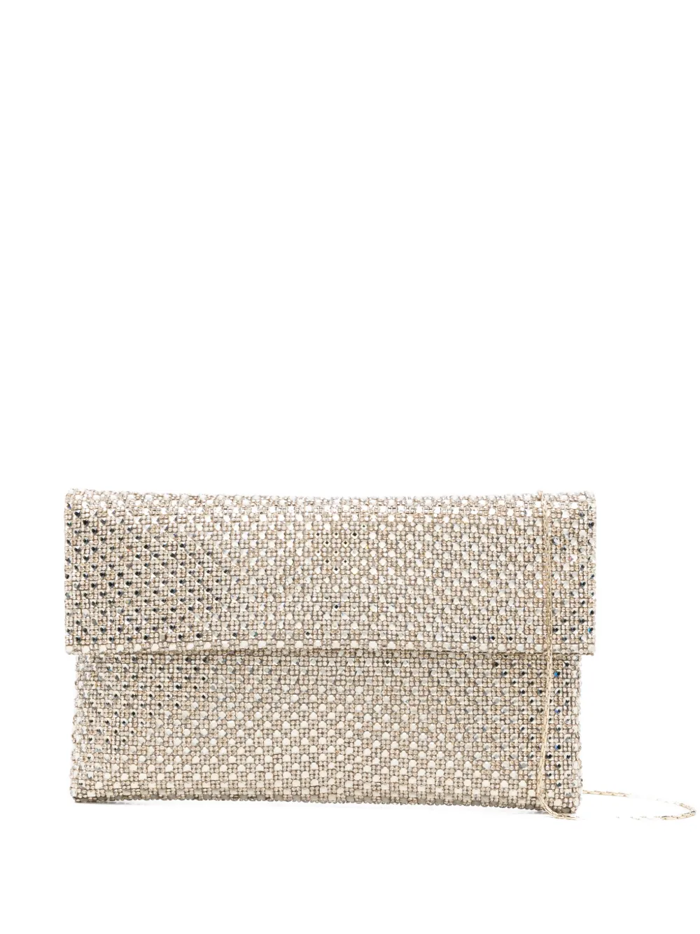 Twenty Four Haitch Morna Embellished Clutch Bag In Gold