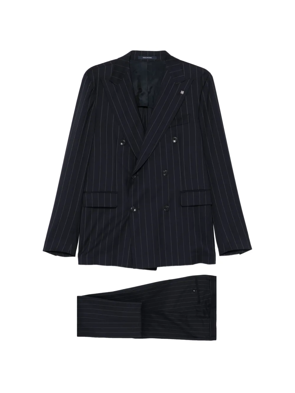 Tagliatore pinstripe suit - Blu