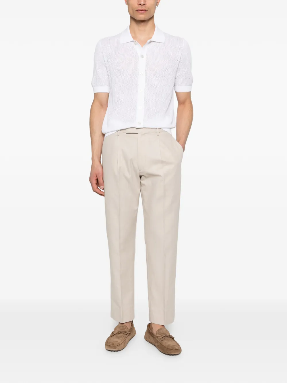 Tagliatore Overhemd Wit