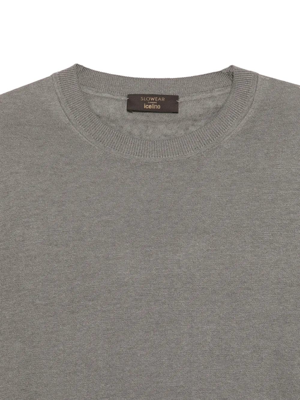 Zanone T-shirt met korte mouwen Grijs