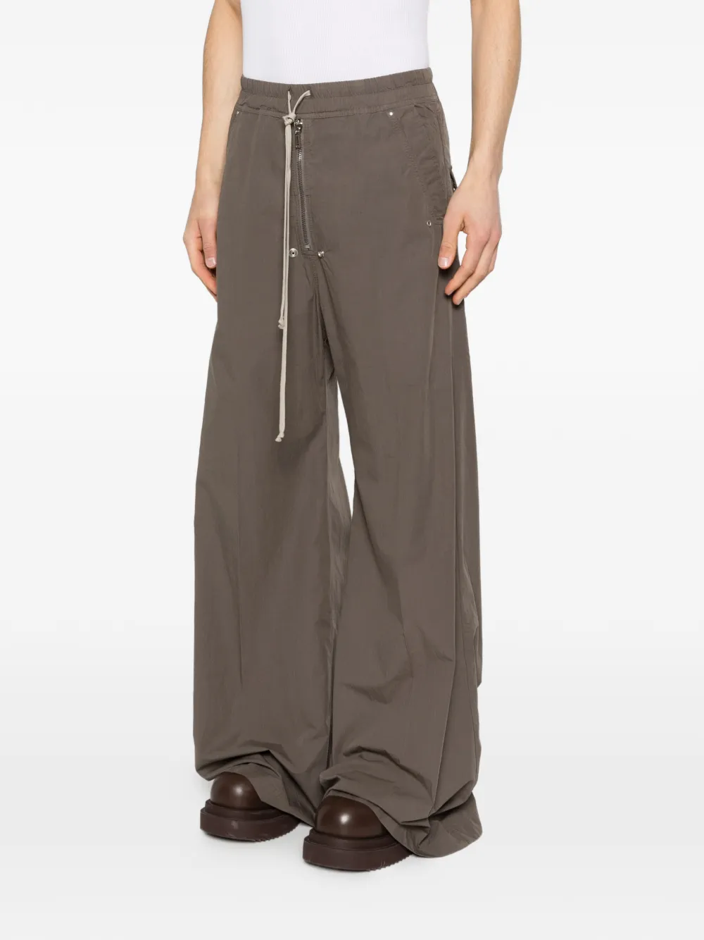 Rick Owens DRKSHDW Geth Belas jeans met rits Bruin