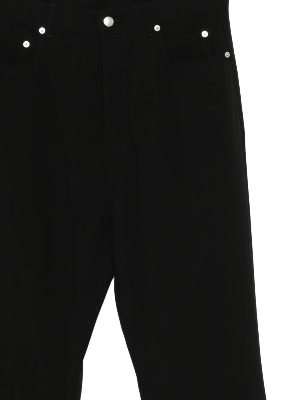  Rick Owens Bolan Flared Jeans - Black 