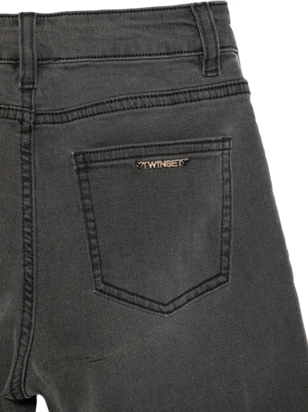  Twinset Kids Wide-leg Jeans - Grey 