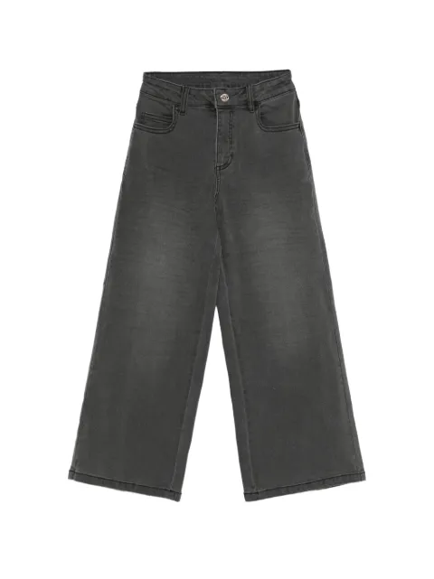 TWINSET Kids Jeans mit weitem Bein