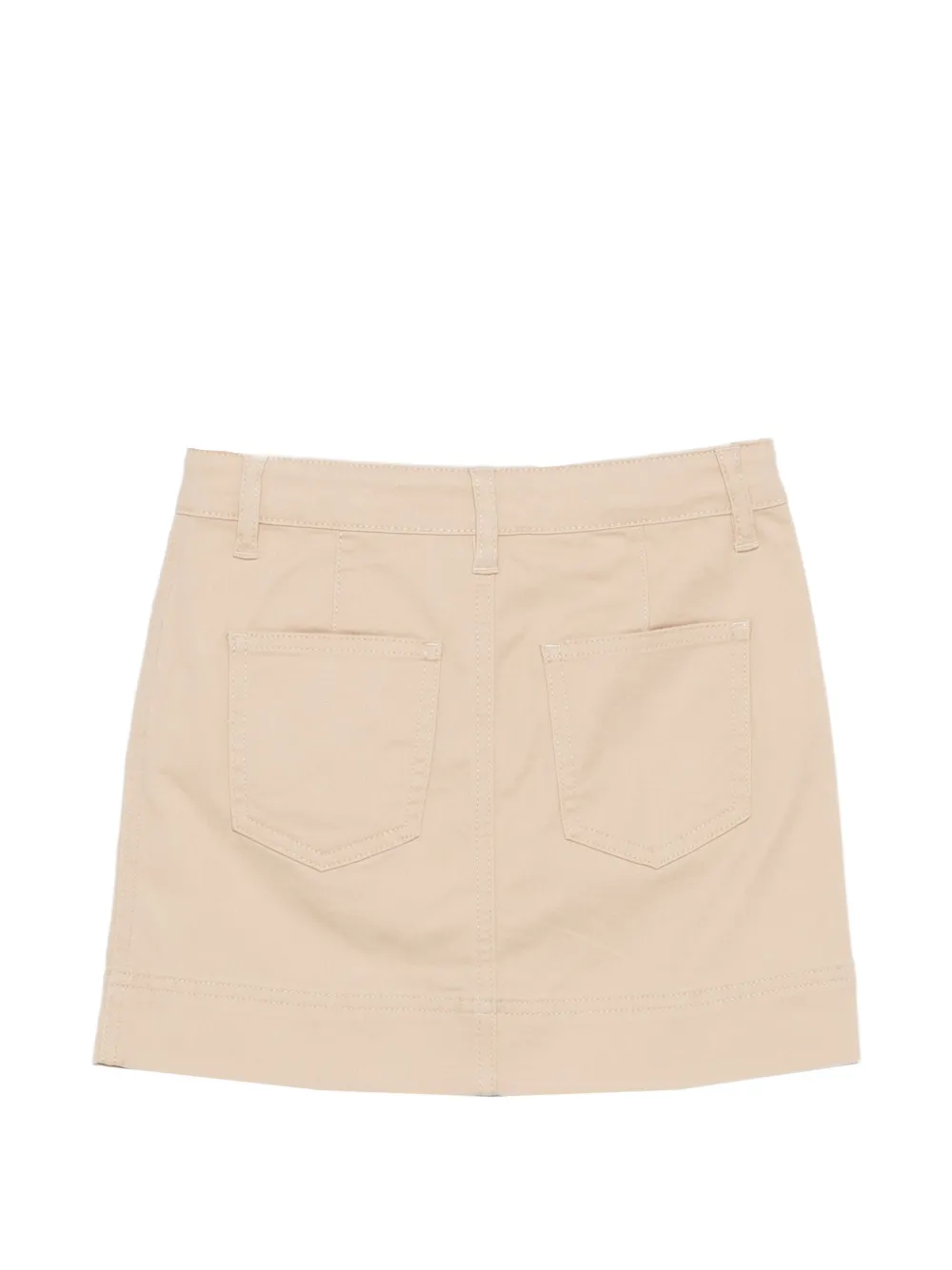 TWINSET Kids Mini-spijkerrok Beige